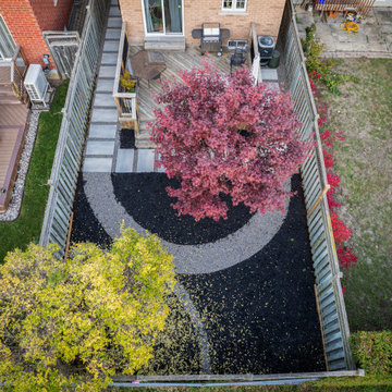 Modern Interlock Driveway & Contemporary Landscape Transformation