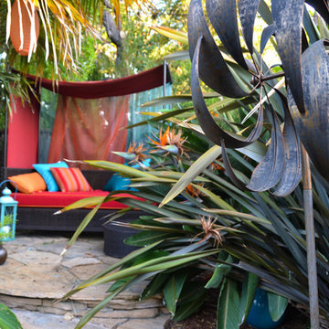 Office Hidden in a Tropical Retreat