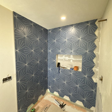 DURING! Initial Pattern Installed & Later Changed to Owner Preference