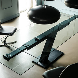 Extension Dining Table Zeus Drive by Cattelan Italia - $4,418.00 - Dining Tables