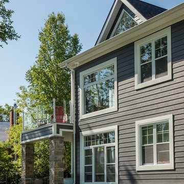 Modern Apartments with Clapboard Siding in Thunder Bay, Ontario, Canada