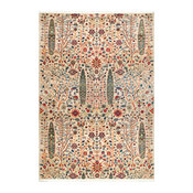 Vintage Fringe Rug, Olive, 9'x12'