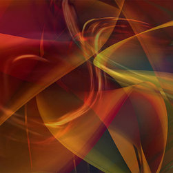 Franklin Arts - Three Piece Art Modern Abstract Canvas Print - Prints And Posters