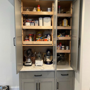Organizing Hacks for New Cabinet Space