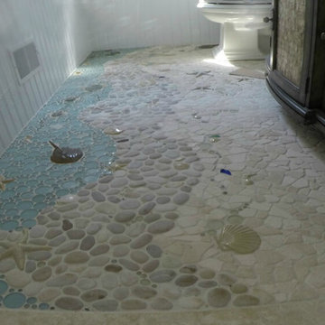 Powder Room Floor in NJ
