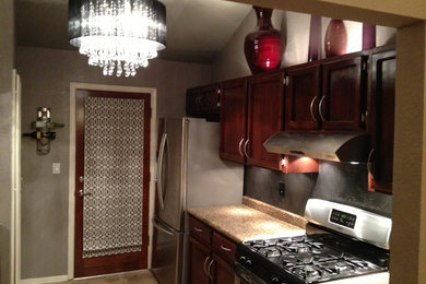 Inspiration for a modern kitchen remodel in Albuquerque