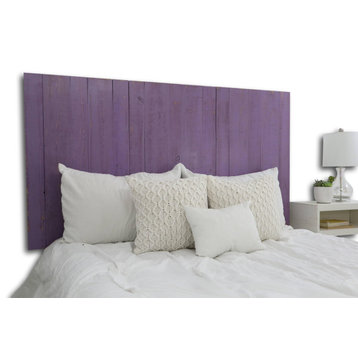 Handcrafted Headboard, Hanger Style, Lavender, California King