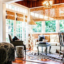 french door treatment