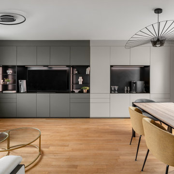 Rénovation d'un rez-de-chaussée d'une maison de ville