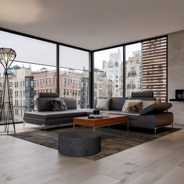 Empire Dark Gray Sofa