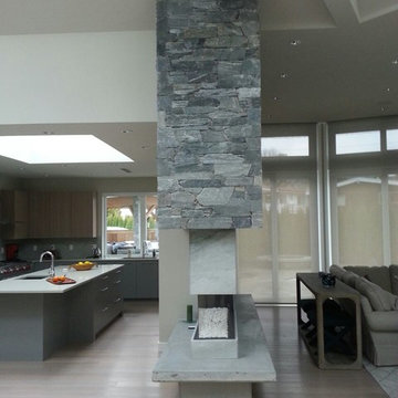 Surround for "See-Thru" Fireplace