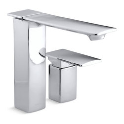 Kohler - Stance Deck-Mount Bath Faucet, Polished Chrome - Bathtub Faucets