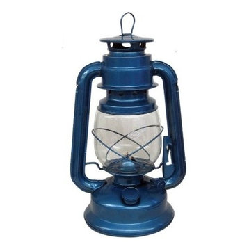 21St Century Camping Lantern, 11", Blue