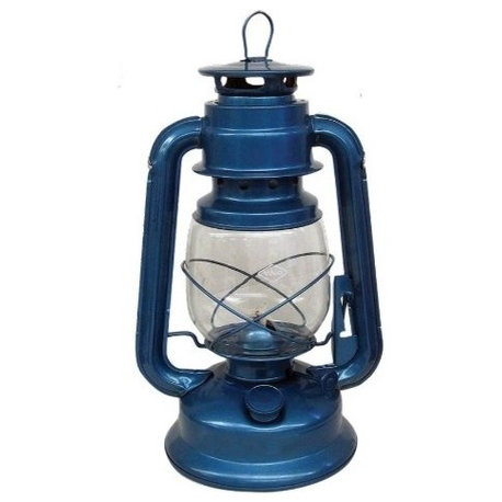 21St Century Camping Lantern, 11", Blue