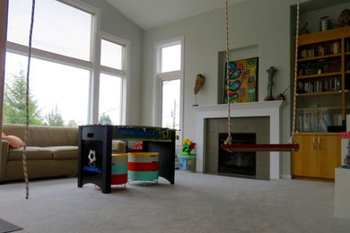 Inspiration for a family room remodel in Seattle