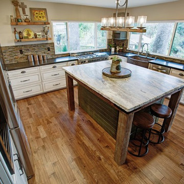 Craftsman \ Rustic masterpiece kitchen in Monrovia