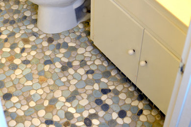 Example of a beach style bathroom design in San Francisco
