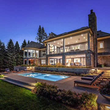 Lake Angelus Estate: Outdoor Living