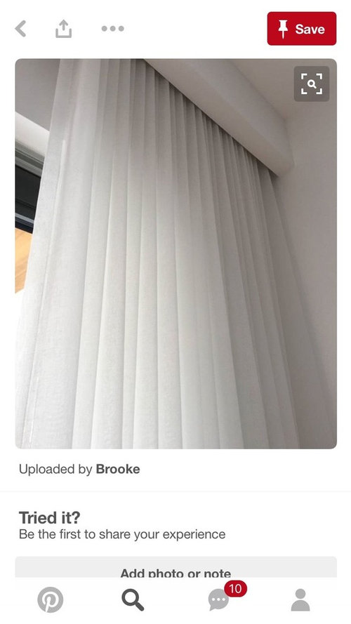 Curtain rod in bulkhead Houzz AU
