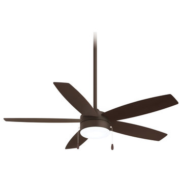 MinkaAire Airetor Airetor 52" 5 Blade Indoor LED Ceiling Fan - Oil Rubbed