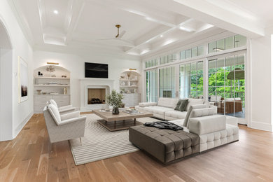 Living room - living room idea in Charlotte