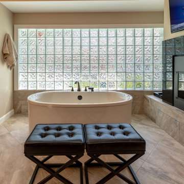 Enjoying of a Modern, Rejuvenated, and Functional Master Bath in Great Falls VA