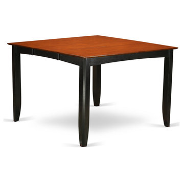 54" Table-18" Butterfly Leafed,Black & Cherry, (Only Tabletop Available)