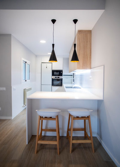 Cómo elegir las lámparas colgantes en una cocina abierta