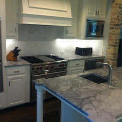 Kitchen - Brazillian Arabescato - Kitchen Countertops