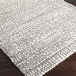 Perla Area Rug |  Charcoal White - Area Rugs