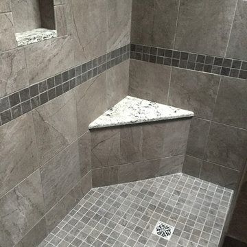 Custom Bathrooms By : S & S Fine Homes, Ltd.