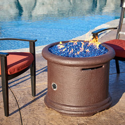 Round Island Gas Fire Pit - Fire Pits