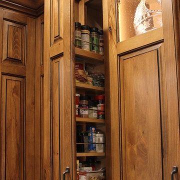 Wall Removal Rustic Kitchen Remodel in East Moline