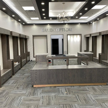 Design, Manufacturing and installation of Optical shop
