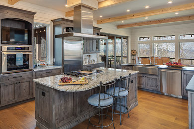 Inspiration for a transitional kitchen remodel in Atlanta