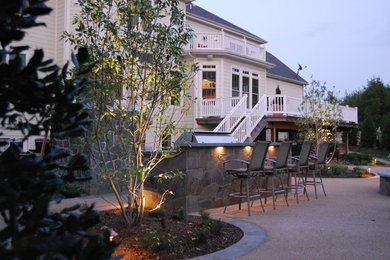 Example of a classic patio design in DC Metro