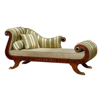Whimsical Chaise Lounge, Green