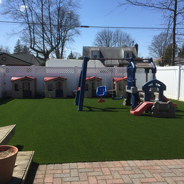 various completed turf jobs