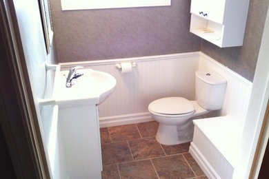 Inspiration for a timeless home design remodel in Toronto
