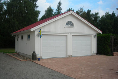 This is an example of a traditional garage in Malmo.