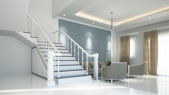 Neoclassical Living Room