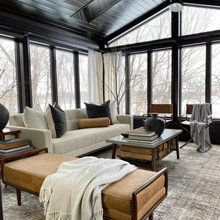 Scandinavian Farmhouse Sunroom