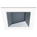 WAC Lighting - Oculux Architectural 3.5" LED Square Wall Wash Trim, Haze White - Oculux Architectural is an upgrade to the Oculux recessed downlight, offering an increased variety of specification options. Featuring an 30 Deg Adjustable LED light engine with greater CCT selections along with Round and Square invisible trim and pinhole options. Oculux Architectural includes a single SKU selection for IC-Rated Airtight New Construction Housing with LED Light Engine along with a variety of trim options to select from. Energy Star Rated and CEC Title 24 Compliant with wet location listing means that Oculux can be installed in a broad range of applications. 35 Degree visual cutoff provides superb glare reduction.