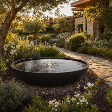 Modern Reflecting Basin Water Feature