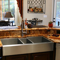 Copper and Stainless Steel Drainboard Sinks - Havens