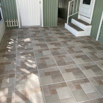 Lanai tile upgrade