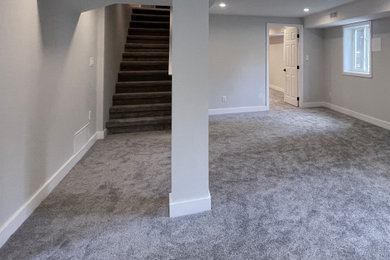 Example of a basement design in Vancouver