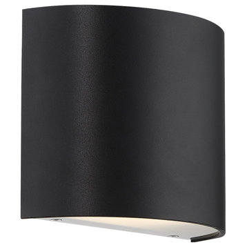 Pocket LED Wall Sconce In Black
