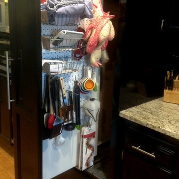 Kitchen Pegboard Storage & Organization Ideas