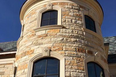Inspiration for a timeless exterior home remodel in Detroit